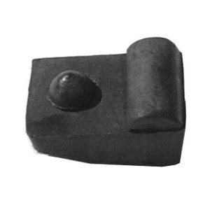 Rubber bumper bumper brackets