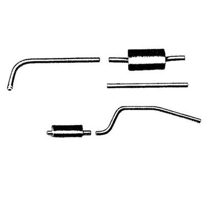 Pot d'échappement en acier inoxydable 170Sb, DS