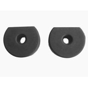 Rubber buffer rear spring mount