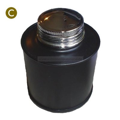 Metal brake fluid reservoir