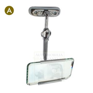 Convertible interior mirror 170, 220