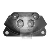 Rubber mount motorsteun