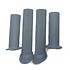 Storm rod rubber gray set