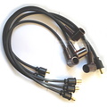Ignition cable set angle plug