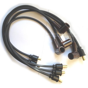 Ignition cable set angle plug