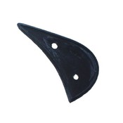Rubber backing mirror right