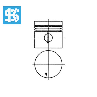 Kolbenschmidt Zuiger M115, art.nr. 1150307818