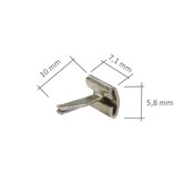 Mercedes Fastening clamp for decorative rod on side panel