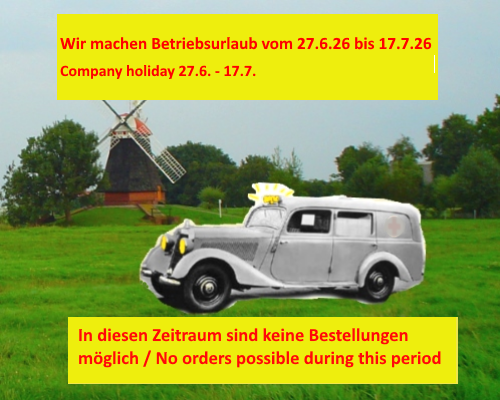 Automobilia-Versand, Ersatzteile für Mercedes PKW, die älter als 40 Jahre sind. banner 1