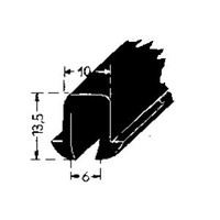 Gummiprofil Scheibe vorn 170V