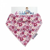 Dribble Ons Bandana slab Floral Ditsy