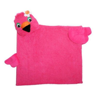 Zoocchini kids badcape Franny the Flamingo