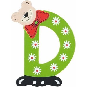 Playshoes houten letter D