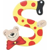 Playshoes houten letter S