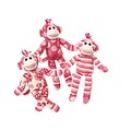 Print Pizzazz knuffel Lovely Little Sock Monkey