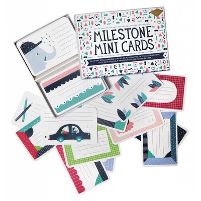 Milestone Mini Cards leg mooie momenten vast!