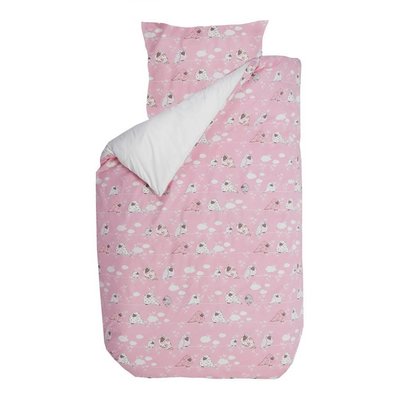 BINK Bedding dekbedovertrek sparrow roze