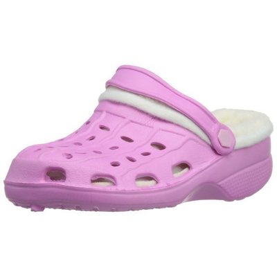 Playshoes EVA sandaaltjes croccs uitvoering met voering roze