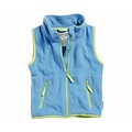 Playshoes fleece vest aqua groen