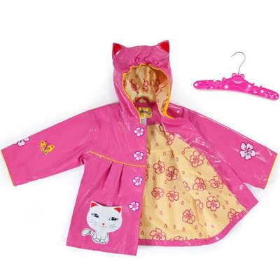 Kidorable Lucky Cat regenjas -  maat 80/86