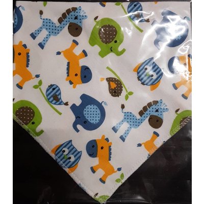 JT-Amigo 4-delige set baby bandana slabbetjes