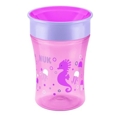 NUK  Magic cup 230ml | Afsluitende silicoonschijf voorkomt knoeien