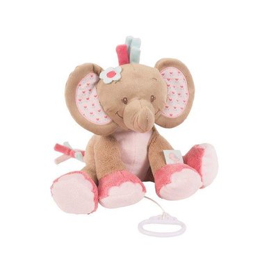 Nattou muziekknuffel  olifant 20 cm