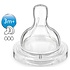 Philips Avent Classic+ SCF633/27 - Speen voor normale toevoer 3m+ - 2 stuks