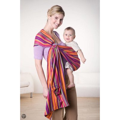 Amazonas Buik-/rugdrager - Ring Sling Lollipop 180 cm