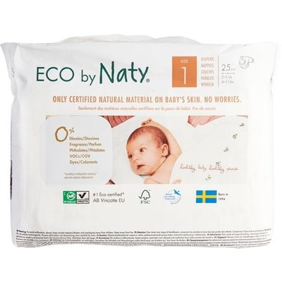 Naty eco luiers go green