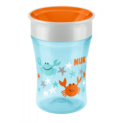 NUK  Magic cup 230ml | Afsluitende silicoonschijf voorkomt knoeien