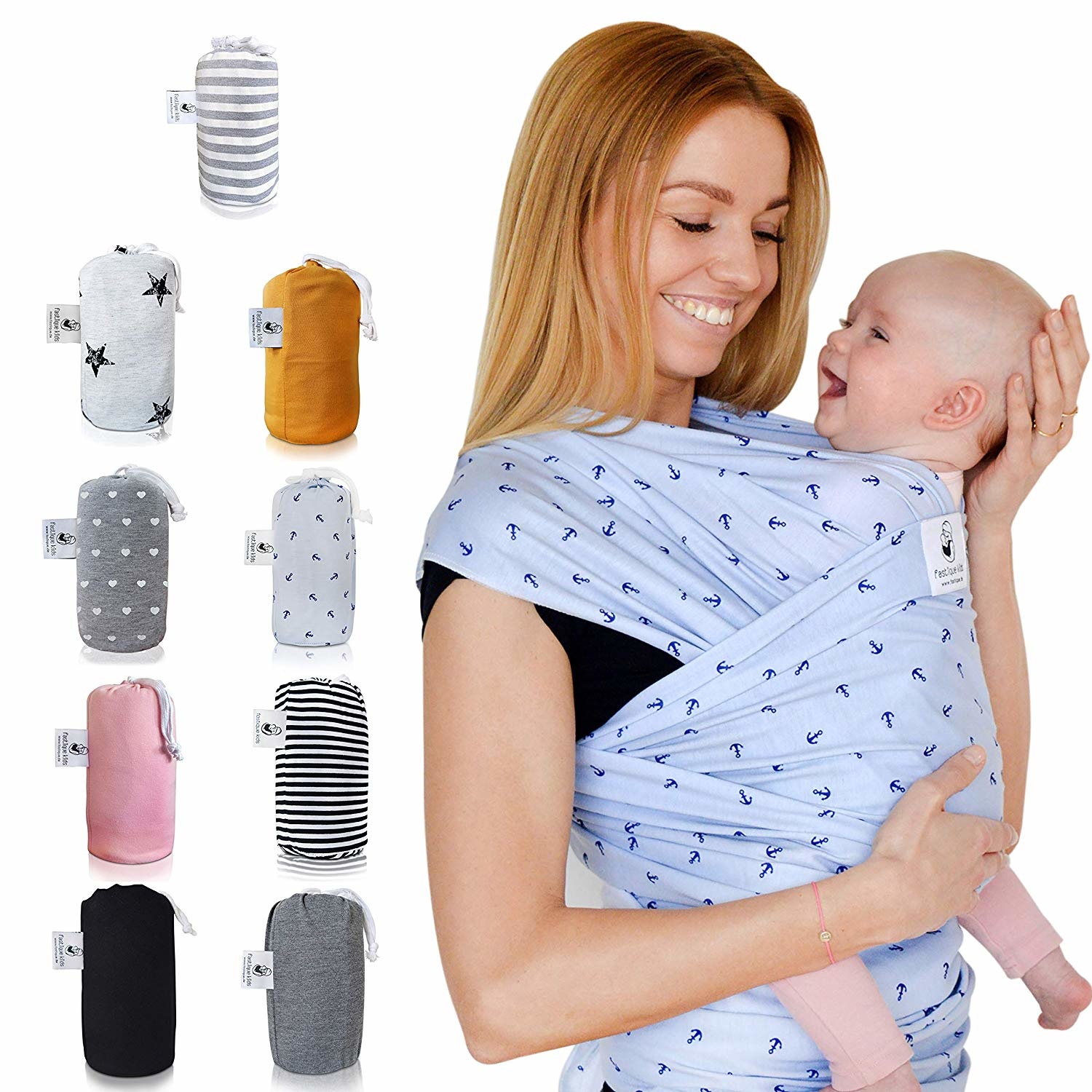 Fastique Kids® babydraagdoek ( geboorte 15 kilo) // LittleCool.com - LittleCool