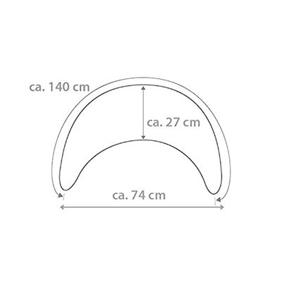 Theraline maan, borstvoedingskussen