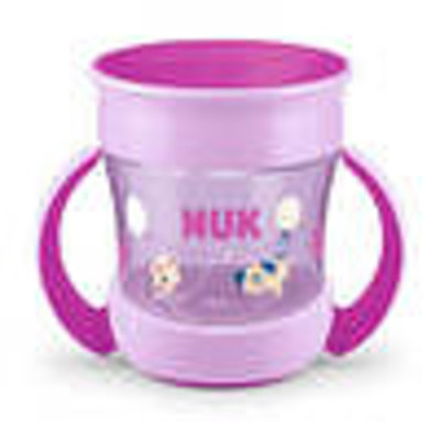 NUK NUK Mini Magic Cup paars oefenbeker