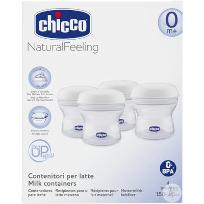 chicco CHICCO 4 Moedermelkcontainers