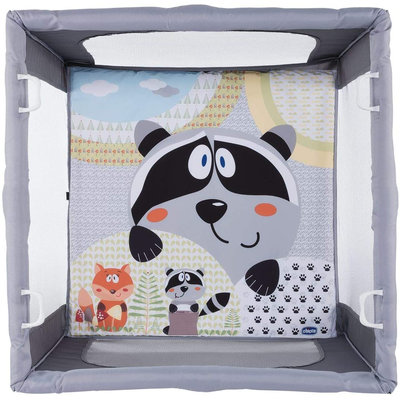 chicco Chicco box Open park junior 94,5 cm polyester grijs