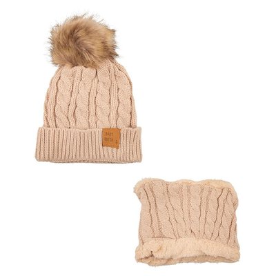 babydutch Wintermuts set Beige