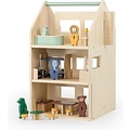 trixie Trixie - Houten speelhuis met Accessoires - Poppenhuis