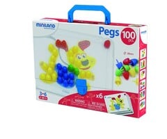 Miniland Mozaiek Pegs, 20 mm (100 stuks)