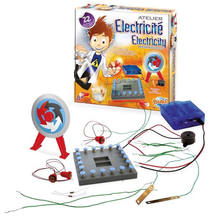Buki experimenten met elektriciteit - atelier
