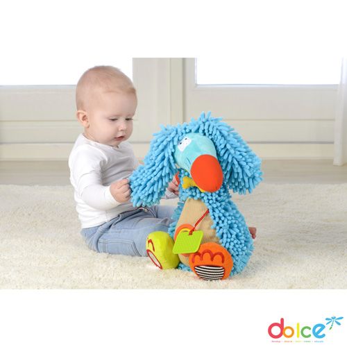 Dolce Toys Afgaanse Hond Alfonso - activiteitenknuffel