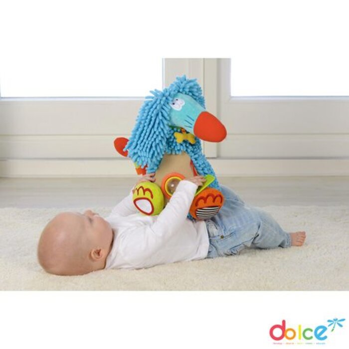 Dolce Toys Afgaanse Hond Alfonso - activiteitenknuffel