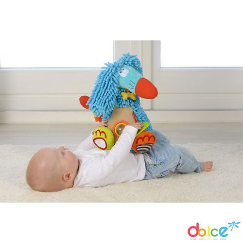 Dolce Toys Afgaanse Hond Alfonso - activiteitenknuffel