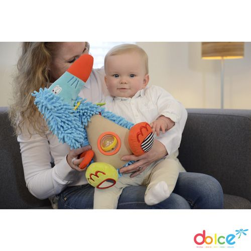 Dolce Toys Afgaanse Hond Alfonso - activiteitenknuffel