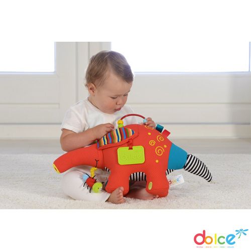 Dolce Toys Aardvarken Antoine - activiteitenknuffel