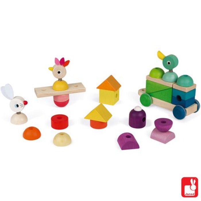 Janod Zigolos - Grote houten Trein