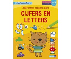 Deltas Oefen je slim! Allereerste stappen naar cijfers en letters ( 4-5 j. )