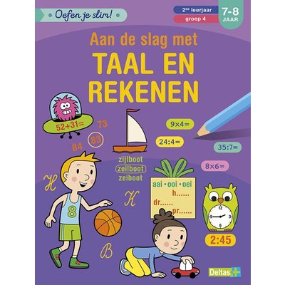 Deltas Oefen je slim! Aan de slag met taal en rekenen (7-8 j.)