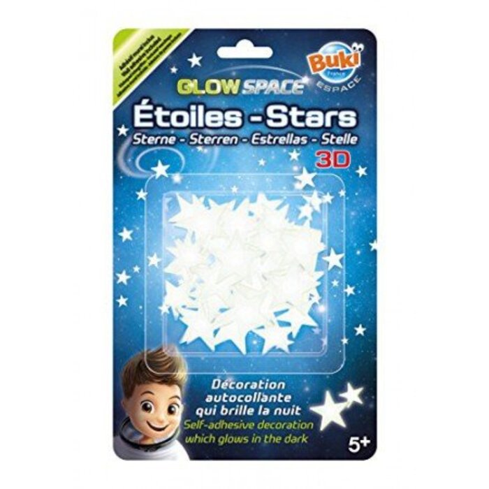 Buki Glow Space 3D sterren