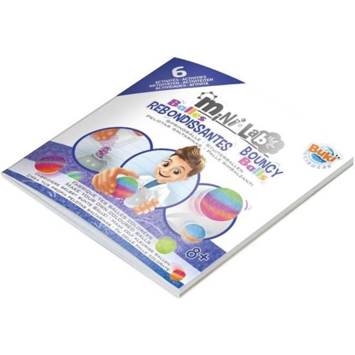 Buki Experimenten Mini Lab - Stuiterballen